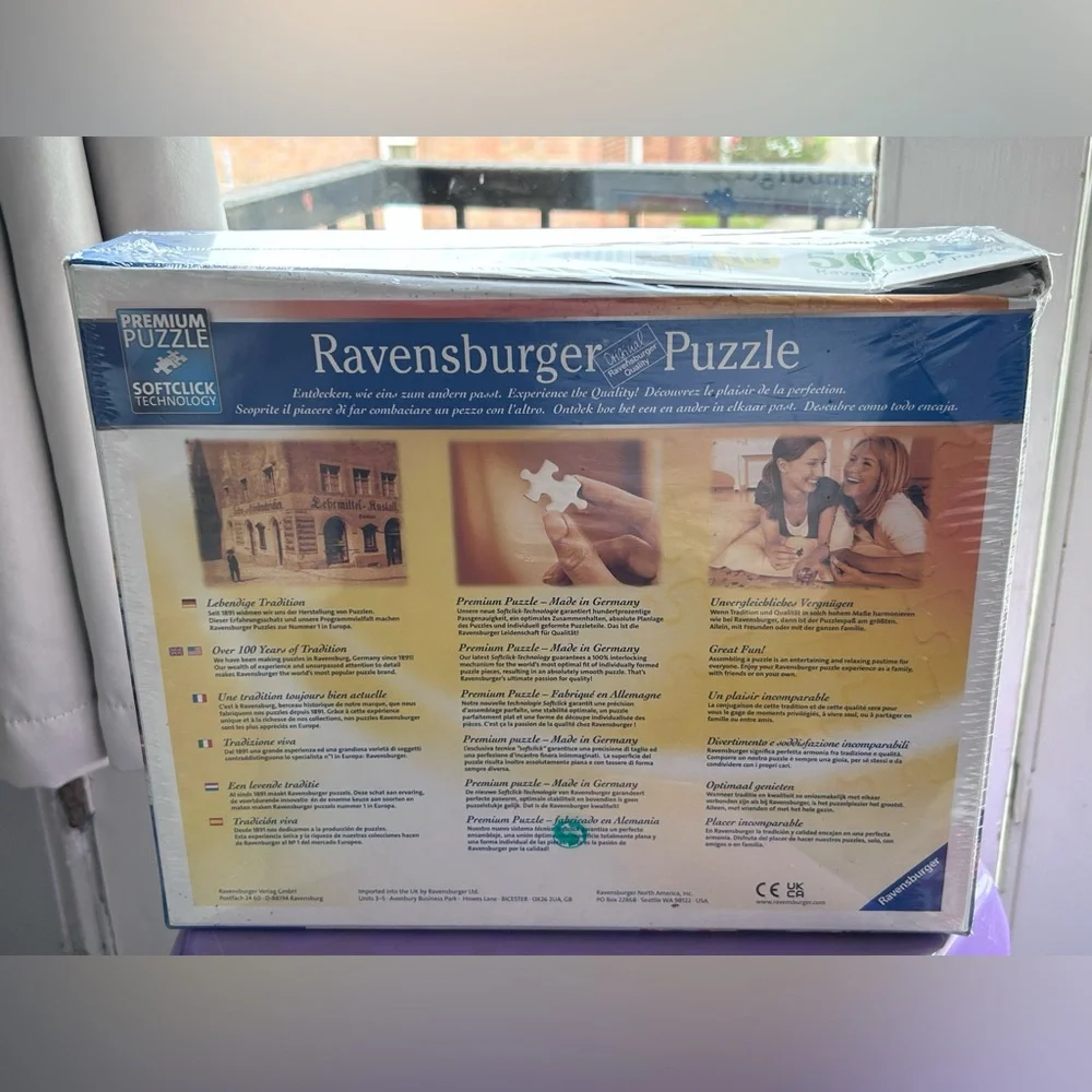 Ravensburger Premium Puzzle with Blue and Yellow Accents